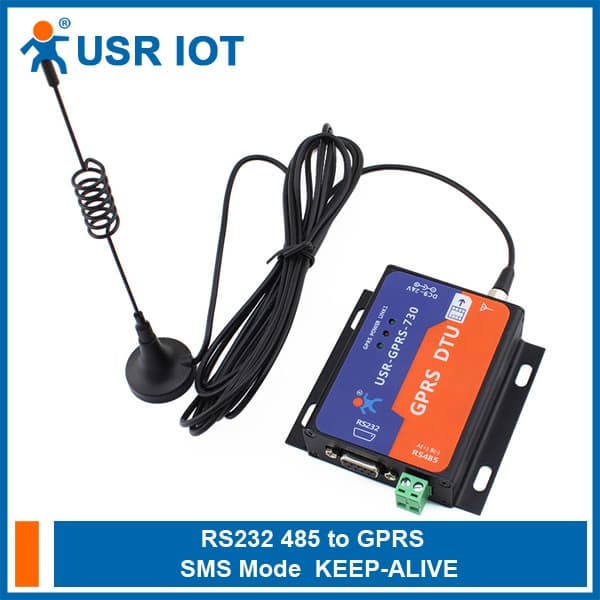 GPRS DTU Serial RS232 RS485 to GPRS_GSM_GPRS_EDGE Supported